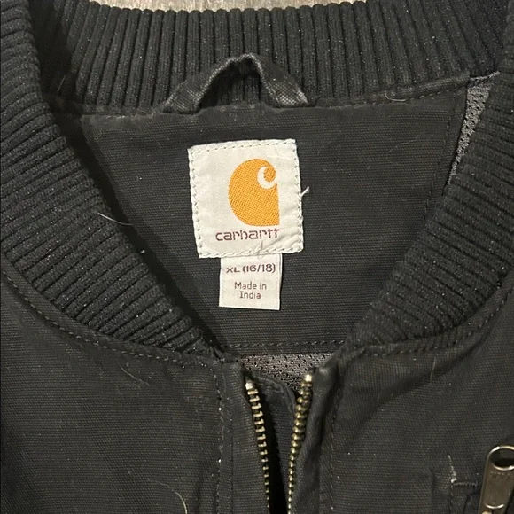 Carhartt Black Bomber Jacket - Picture 3 of 5